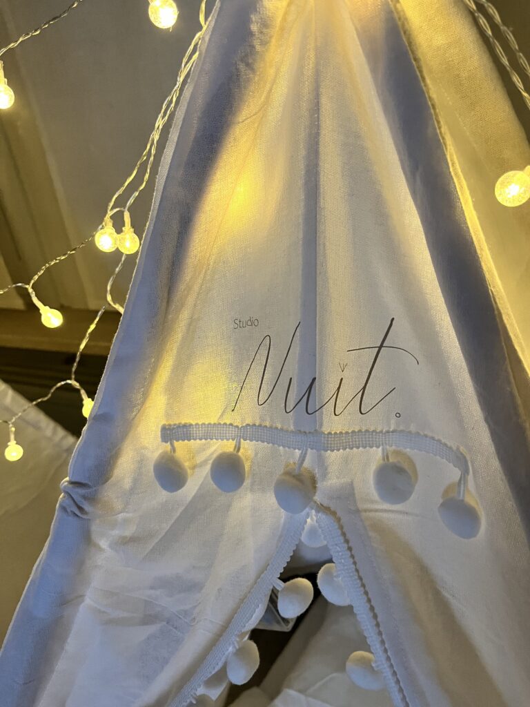 Studio Nuit logo op tipitentje
