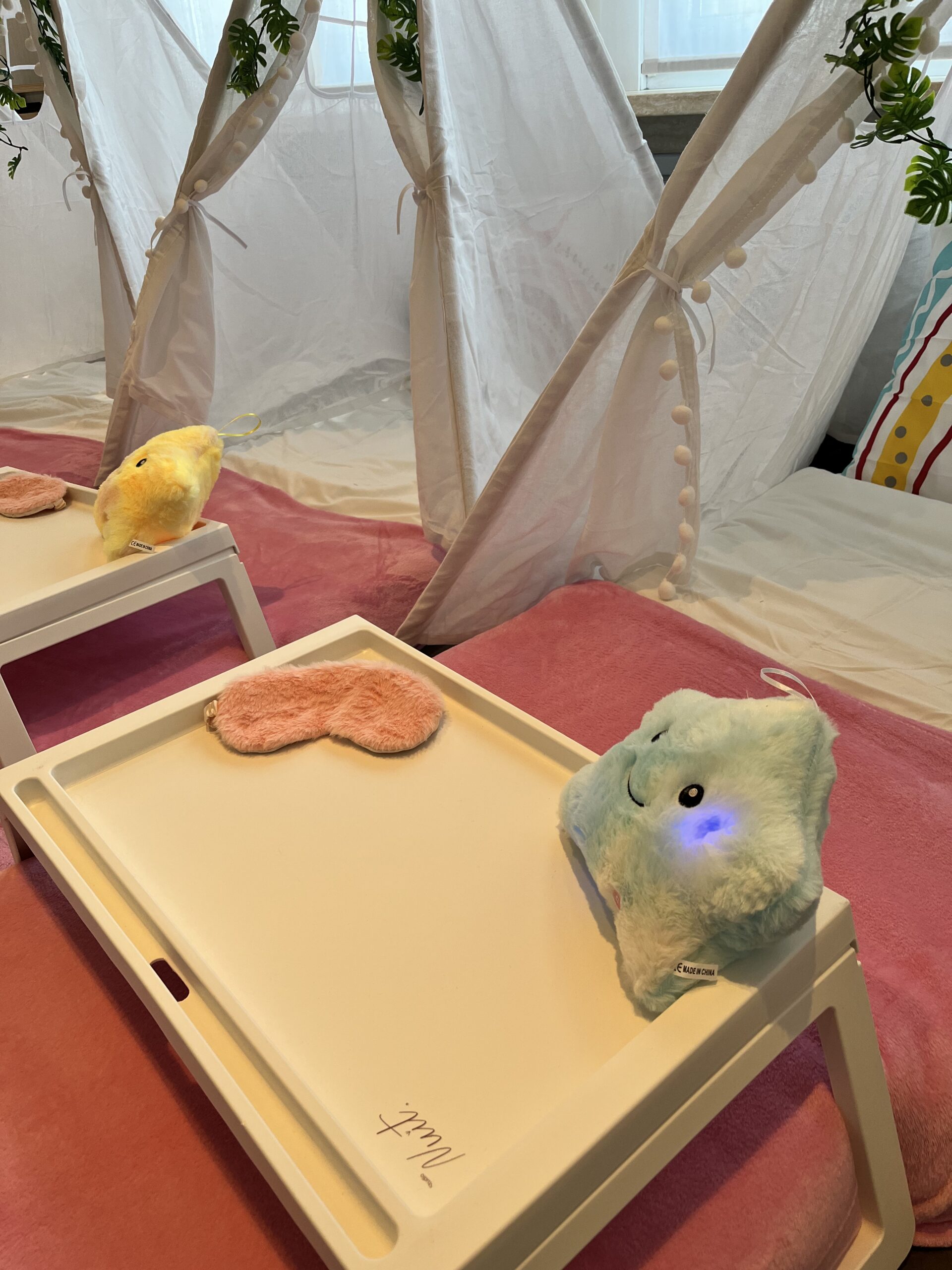 Tipi slaapfeestje tentjes