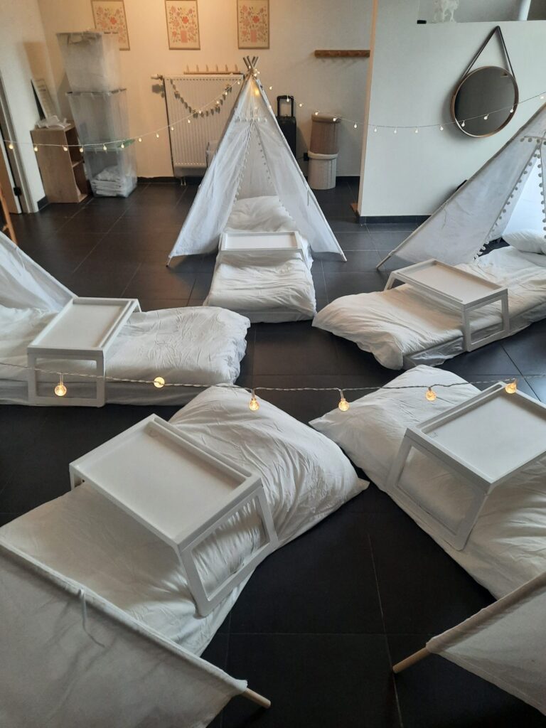 Tipi slaapfeestje tentjes Pure Nuit